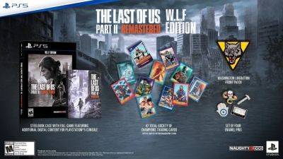 Where to Pre-Order The Last of Us 2 Remastered WLF Edition | Push Square - pushsquare.com - Britain - Usa - Where