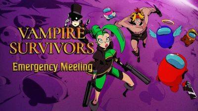 Vampire Survivors Unveils Among Us Collaboration DLC Emergency Meeting, Out on December 18 - gamingbolt.com