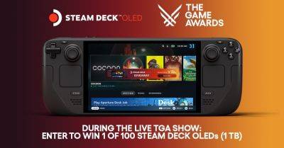 Watch The Game Awards for a chance to win a free Steam Deck OLED - polygon.com