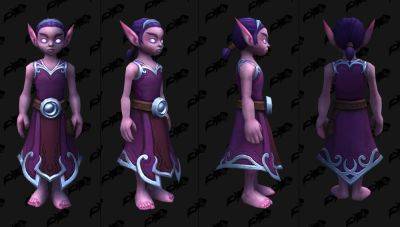 Night Elf Child Model Datamined on Patch 10.2.5 PTR - wowhead.com