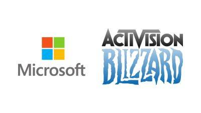 Microsoft and Activision Blizzard extend merger deadline to October 18 - gematsu.com