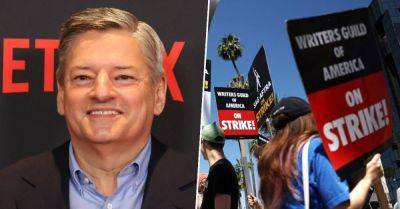 Netflix CEO speaks out on strikes: "We’ve got a lot of work to do here" - gamesradar.com - city Hollywood