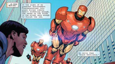 Things are looking really, really bad for Tony Stark and the X-Men in Iron Man #8 - gamesradar.com - county Iron