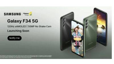 Samsung Galaxy F34 5G launched! Now, take 4 videos and 4 photos in a single shot - tech.hindustantimes.com - India