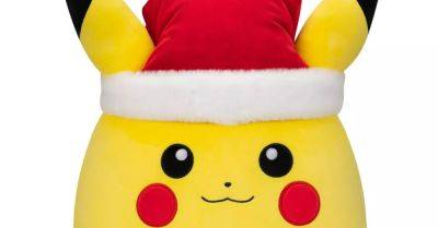 Pikachu does Christmas in new Squishmallow drop - polygon.com - city Santa