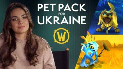 World of Warcraft launches new pets to support Ukraine - videogameschronicle.com - Ukraine - Launches