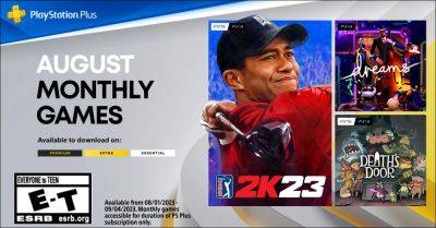 PlayStation Plus Monthly Games for August: PGA Tour 2K23, Dreams, Death’s Door - blog.playstation.com - state Indiana - county Woods