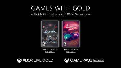 Xbox Live Gold free games for August 2023 announced - gematsu.com