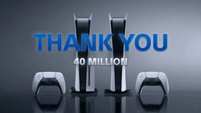 PlayStation 5 passes 40M sales milestone - venturebeat.com