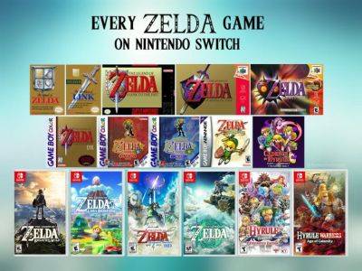 There Are Now 15 Legend Of Zelda Games Playable On Switch - gameranx.com
