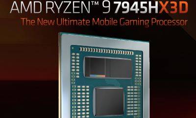 AMD Unleashes The Ryzen 9 7945HX3D, First 3D V-Cache CPU For Laptops & Powers ASUS ROG SCAR 17 X3D - wccftech.com