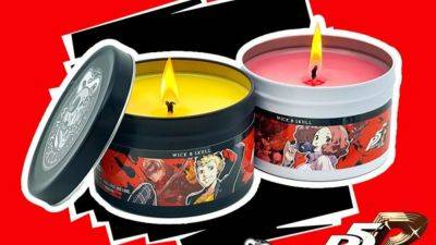 Random: Spruce Up Your Musty Hangout with These Persona 5 Royal Scented Candles | Push Square - pushsquare.com - Australia - These