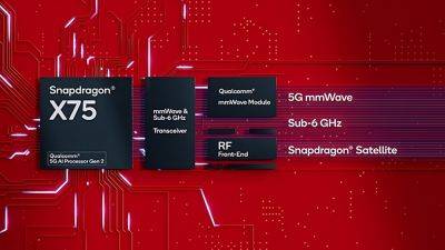 Qualcomm Achieves World’s Fastest 5G at 7.5 Gbps with Sub-6GHz Bands, Using Snapdragon X75 5G Modem-RF System - wccftech.com