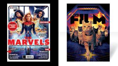 The Marvels flies onto the cover of Total Film magazine - gamesradar.com