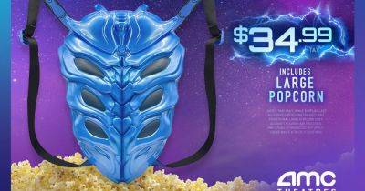 Blue Beetle Backpack Popcorn Vessel: Where To Buy It & How Much Does It Cost? - comingsoon.net - state Hawaii - state Maine - state Alaska - state Rhode Island - Where