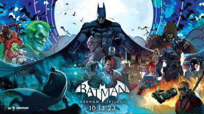 Batman: Arkham Trilogy for Nintendo Switch gets an October release date - videogameschronicle.com - city Arkham