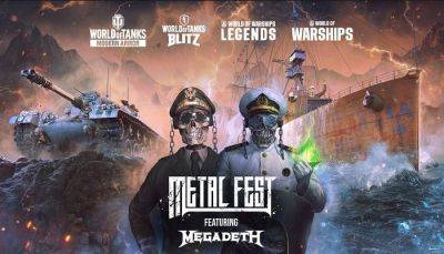 Wargaming Metal Fest Brings Legendary Band Megadeth into Several Games, With Exclusive Featured Rewards - mmorpg.com