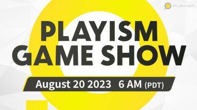 PLAYISM Game Show 2023 set for August 20 - gematsu.com - Britain - China - Japan