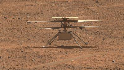 In a special moment, NASA rover on Mars snaps Ingenuity Mars Helicopter in flight - tech.hindustantimes.com