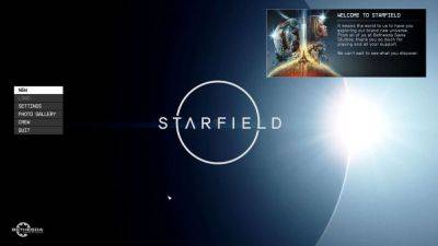 Why people are talking about Starfield's start screen: Gaming's latest Twitter dust-up, explained - pcgamer.com