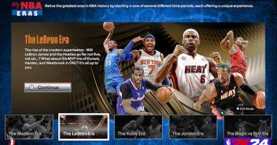 'NBA 2K24' introduces a LeBron era and more updates - engadget.com - Jordan - Jersey