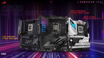 ASUS Unleashes ROG Maximus Z790 DARK HERO, New STRIX & TUF Offerings With 14th Gen Intel CPU Support, WIFI 7 & More - wccftech.com