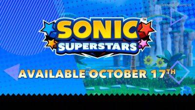 Sonic Superstars releases on October 17 - venturebeat.com - San Francisco
