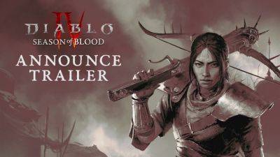 Diablo 4 Season 2 ‘Season of Blood’ Arrives on October 17 - wccftech.com - city Sanctuary - Diablo