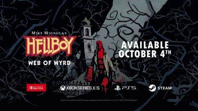Hellboy: Web of Wyrd launches October 4 - gematsu.com - Launches