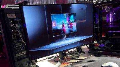 Stunning 240Hz 32-inch 4K OLED monitor is star of Asus's Gamescom product splurge - pcgamer.com - Germany