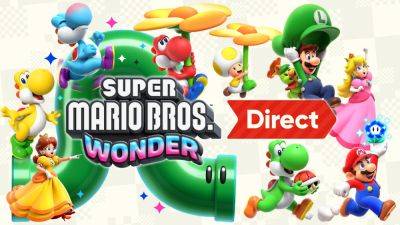 A Super Mario Bros. Wonder Nintendo Direct live stream is coming this week - videogameschronicle.com
