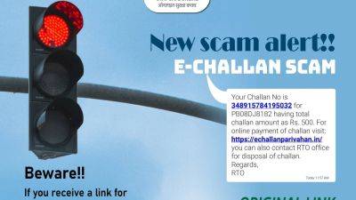 Beware of fake e-challan scam! Click and you will lose control of your bank account - tech.hindustantimes.com - India