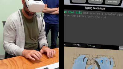 Zuckerberg Shows Off VR Tech That Can Turn a Flat Surface Into a Keyboard - pcmag.com