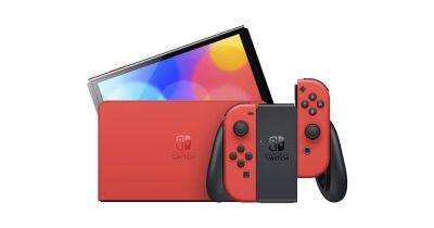 Nintendo Switch OLED Model Mario Red Edition Release Date Confirmed - comingsoon.net