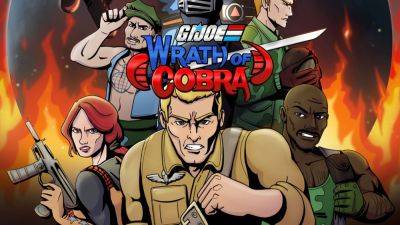 Side-scrolling beat ’em up game G.I. JOE: Wrath of Cobra announced for console, PC - gematsu.com