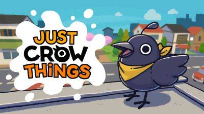Crow adventure game Just Crow Things announced for PS5, Xbox Series, PS4, Xbox One, Switch, and PC - gematsu.com