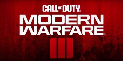 Call Of Duty: Modern Warfare 3 Finally Confirmed, Launching November - thegamer.com - Britain - Usa