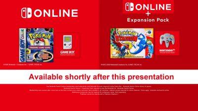 Pokemon TCG and Pokemon Stadium 2 coming to Nintendo Switch Online - destructoid.com