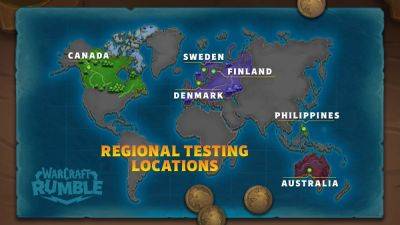 Warcraft Rumble Updates and New Regional Testing Locations - wowhead.com - Sweden - Canada - Finland - Denmark - Philippines