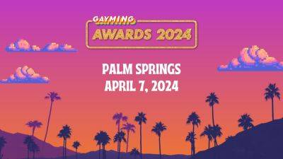 The Gayming Awards heads to Palm Springs for 2024 show - venturebeat.com - state California - San Francisco - city New York