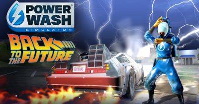 PowerWash Simulator Back to the Future DLC Announced - comingsoon.net