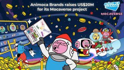 Animoca Brands raises $20M for Mocaverse Web3 project - venturebeat.com - San Francisco
