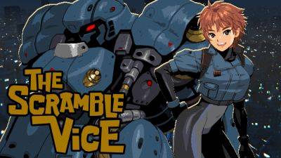 Side-scrolling robot action game The Scramble Vice announced for PC - gematsu.com