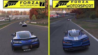 Forza Motorsport 2023 vs Forza Motorsport 7 Comparison Shows Visual Improvements - wccftech.com