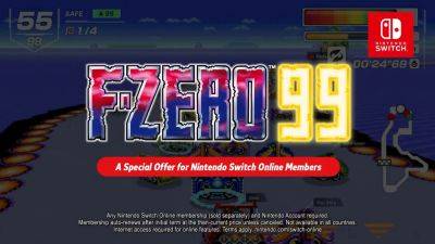 F-Zero 99 announced for Nintendo Switch, is out today - videogameschronicle.com