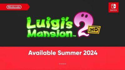Luigi’s Mansion 2 HD gets a Switch release date and four-player co-op - pcinvasion.com