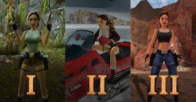 Remastered original Tomb Raider trilogy headed to Switch next year - eurogamer.net