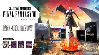 The Final Fantasy 7 Rebirth Collector's Edition is here and you can get 19 inches of Sephiroth for $350 - gamesradar.com