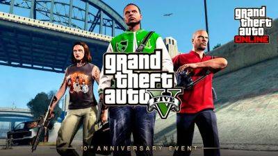 GTA V 10 Year Anniversary Commemorated With… Some GTA Online Skins And XP - gameranx.com