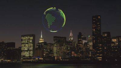 A thousand drones bring climate-change light show to New York’s skyline - venturebeat.com - New York - San Francisco - city New York